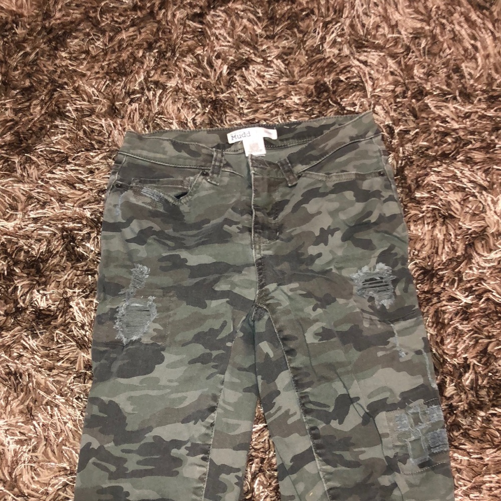 Mudd Skinny Camo Pants